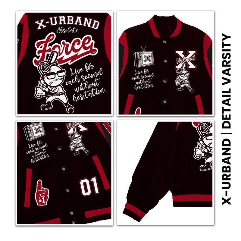 Jaket varsity X Urband Absolute / Jaket Kekinian A239