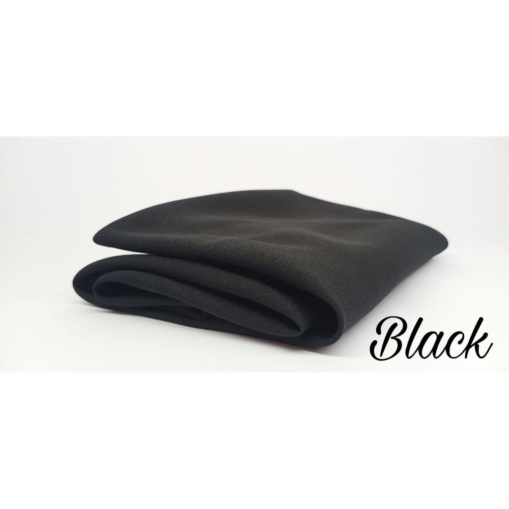 Hijab bergo maryam diamond-TK BLACK