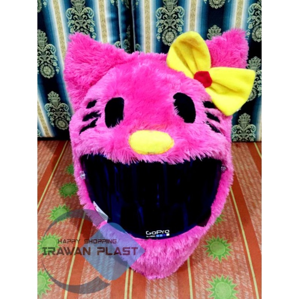 Cover helm hello kitty langka