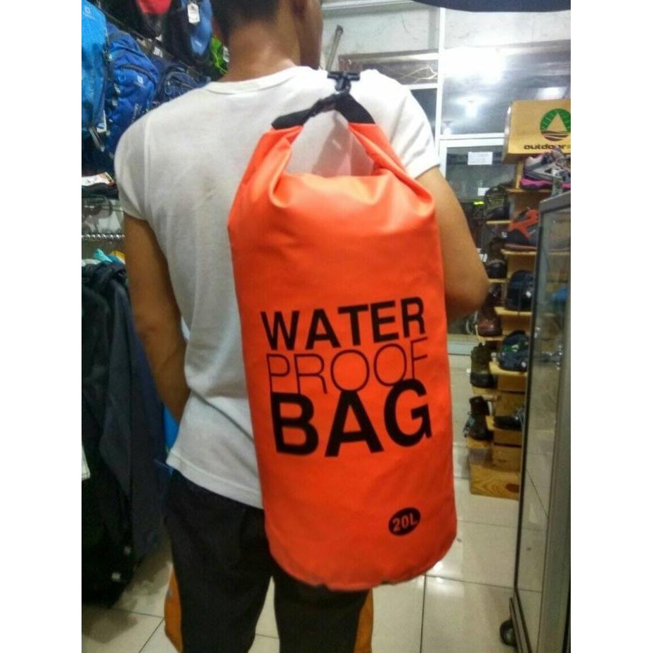 MODEL BARU DRY BAG TAS 20 LITER TAS LIPAT PANJANG PENDEK TRAVEL GYM ANTI AIR CUCI GUDANG