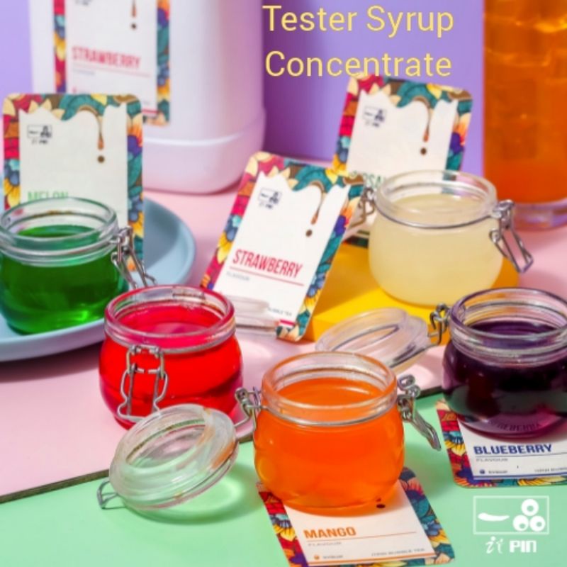 

KHUSUS CARGO SAMPLE SYRUP CONCENTRATE ITPIN tester sirup itpin 100ml,250ml, 500ml