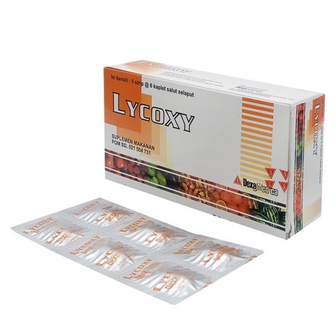 Lycoxy 30kapsul Membantu Memelihara Vitamin C Kaplet Salut Selaput Vit C Licoxi Lycoxi Vit.C