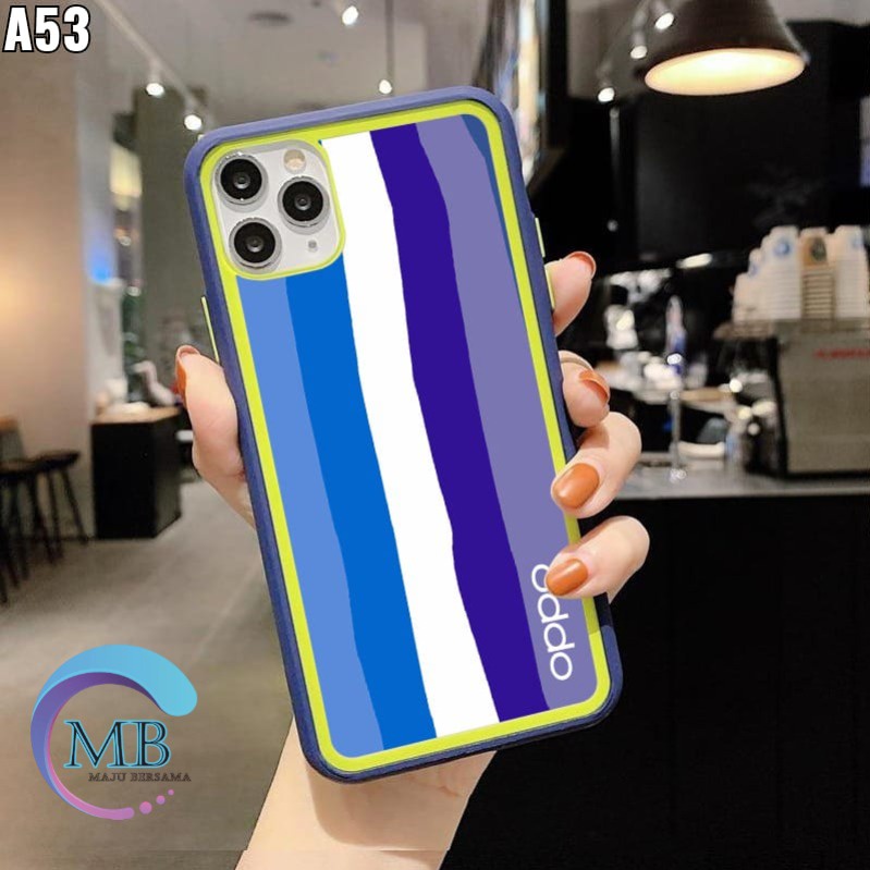 SS046 CASE RAINBOW OPPO A31 A8 A9 A5 A15 A15S A52 A92 A53 A33 A74 A95 2020 A36 A76 9i MB1059