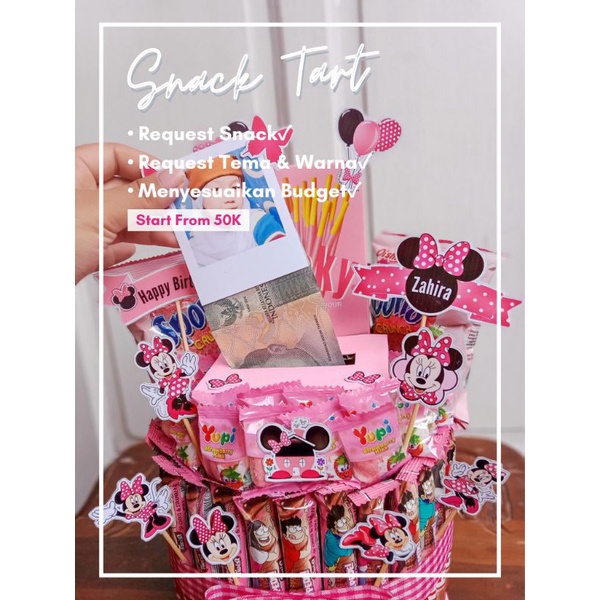 

Snack Tart/Snack Tower (Minnie Mouse)