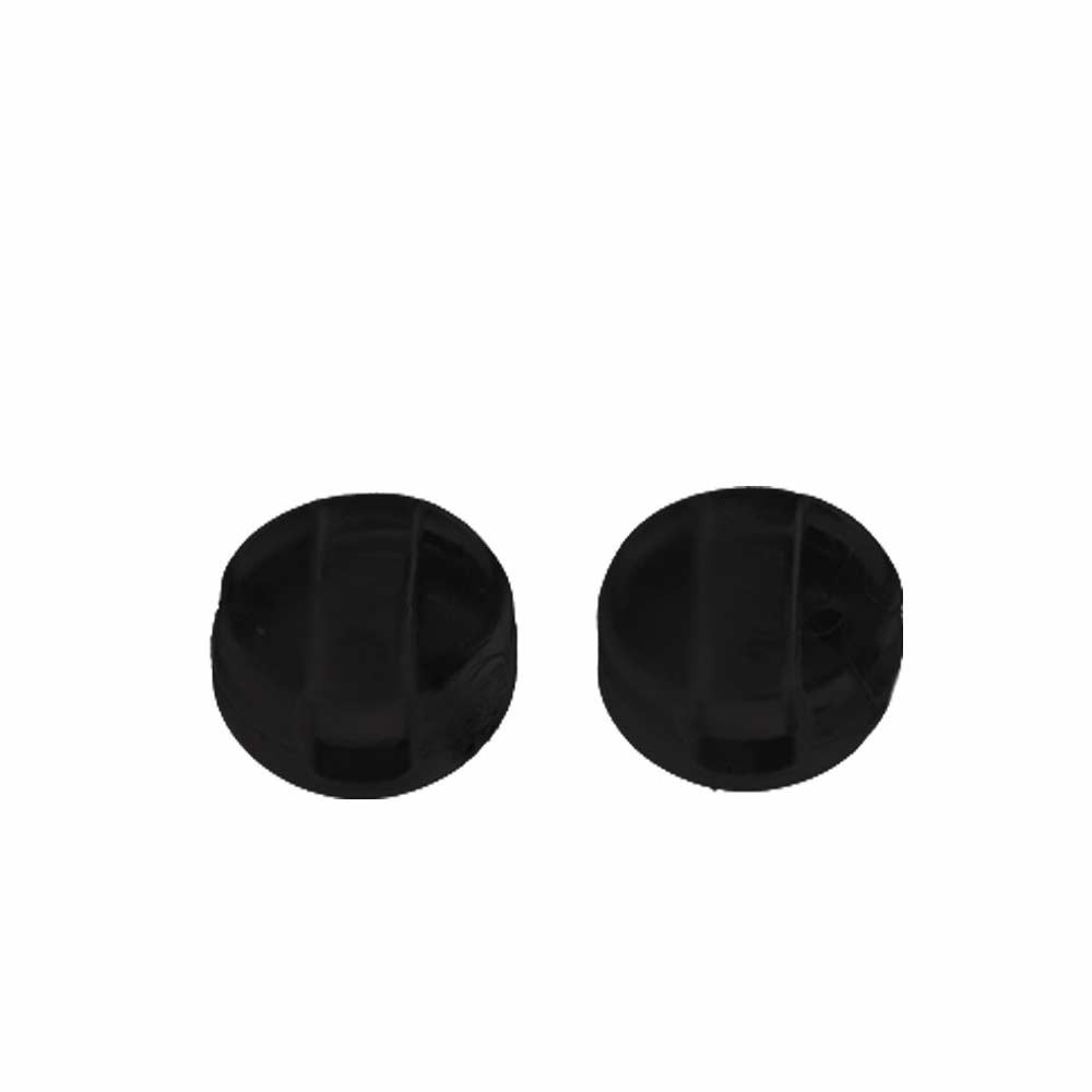 1 Pasang [ Hitam ] Pengait Kacamata Silikon - Anti Slip - Earhook Silicone - Penahan Hijab Style - KP863