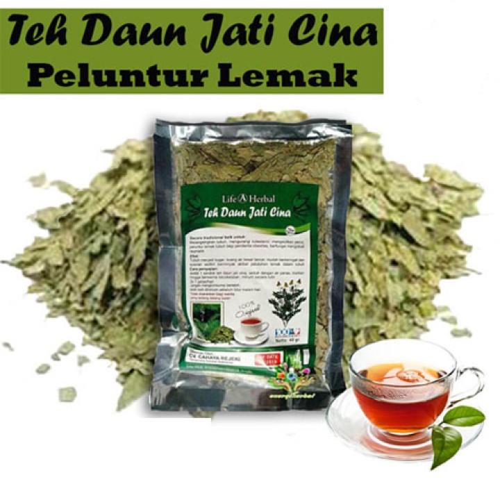 [Promo] Teh Pelangsing Teh Daun Jati Cina Herbal Original - Teh Melangsingkan Tubuh / Teh Herbal