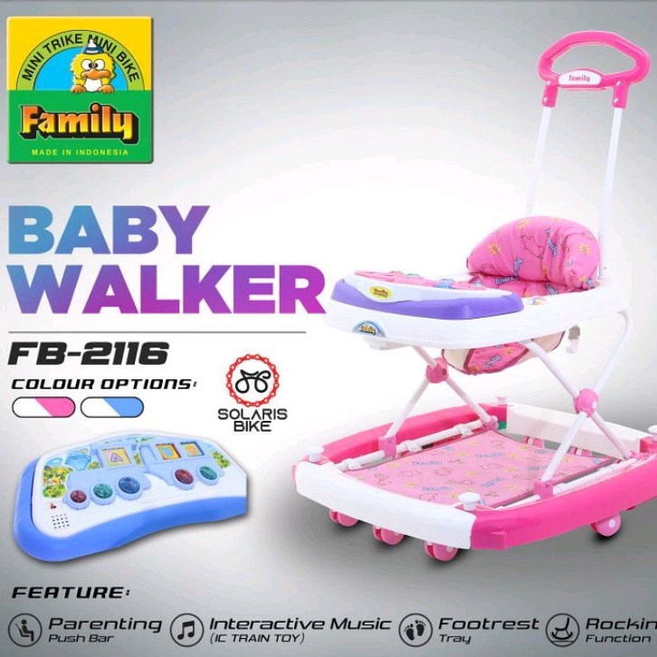 Kereta Dorong Anak Baby Walker Family 211Q FB 2116 FB 2117