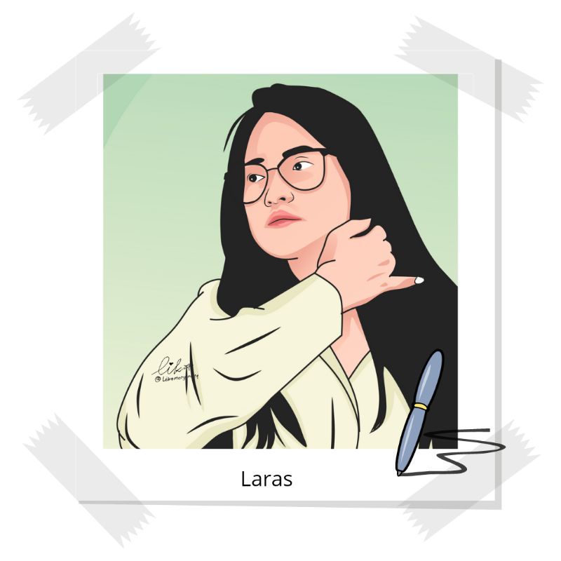 SOFTFILE jasa edit wajah /Vektor wajah/karikatur wajah/