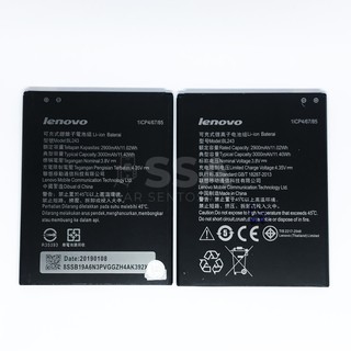 Baterai Original 100% Lenovo BL243 A7000 A7000+ A7700 Plus K3 NOTE K50