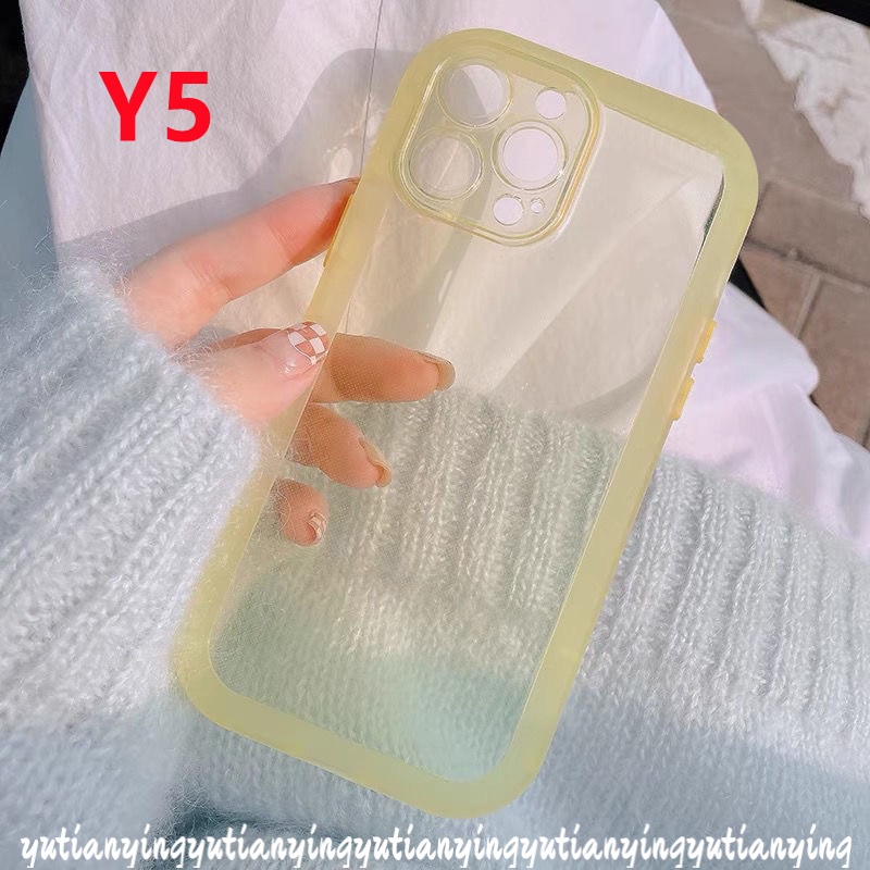 Soft Case TPU Warna Permen Polos Tahan Debu Untuk IPhone 12 11 Pro Max X XR Xs Max