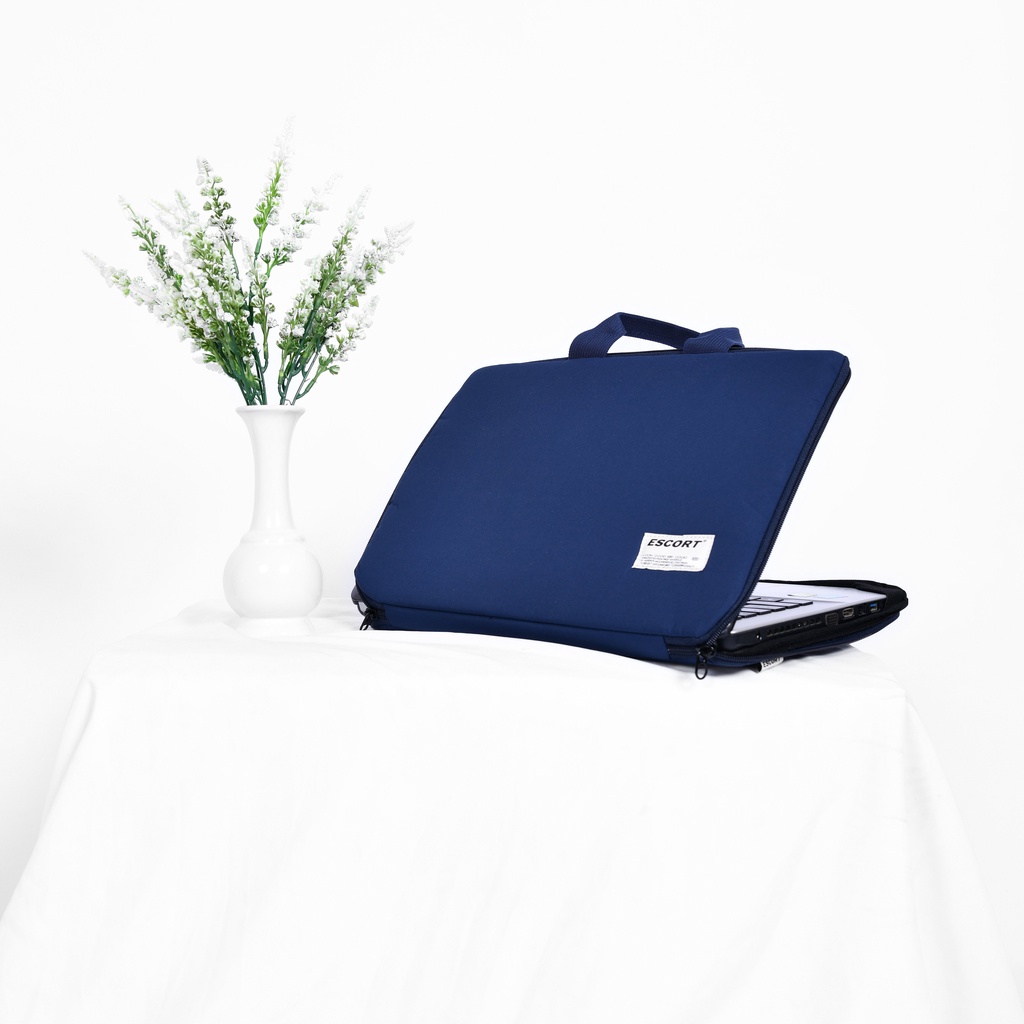 ESCORTBAGS TAS LAPTOP/LAPTOP CASE/PELINDUNG LAPTOP/WANITA/COVER LAPTOP/NOTEBOOK/MACBOOK/13 14 INCH (Untuk Laptop SLIM)