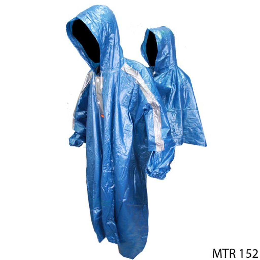 Jas Hujan Karet Biru - MTR 152