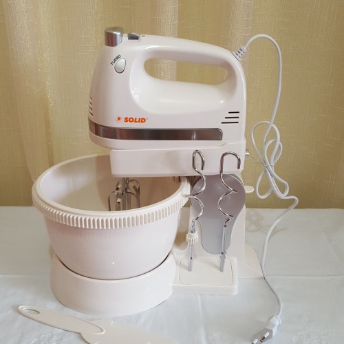 SOLID Stand Mixer 5 Speed MX 221 / Mixer Adonan Kue - Garansi 1 Tahun