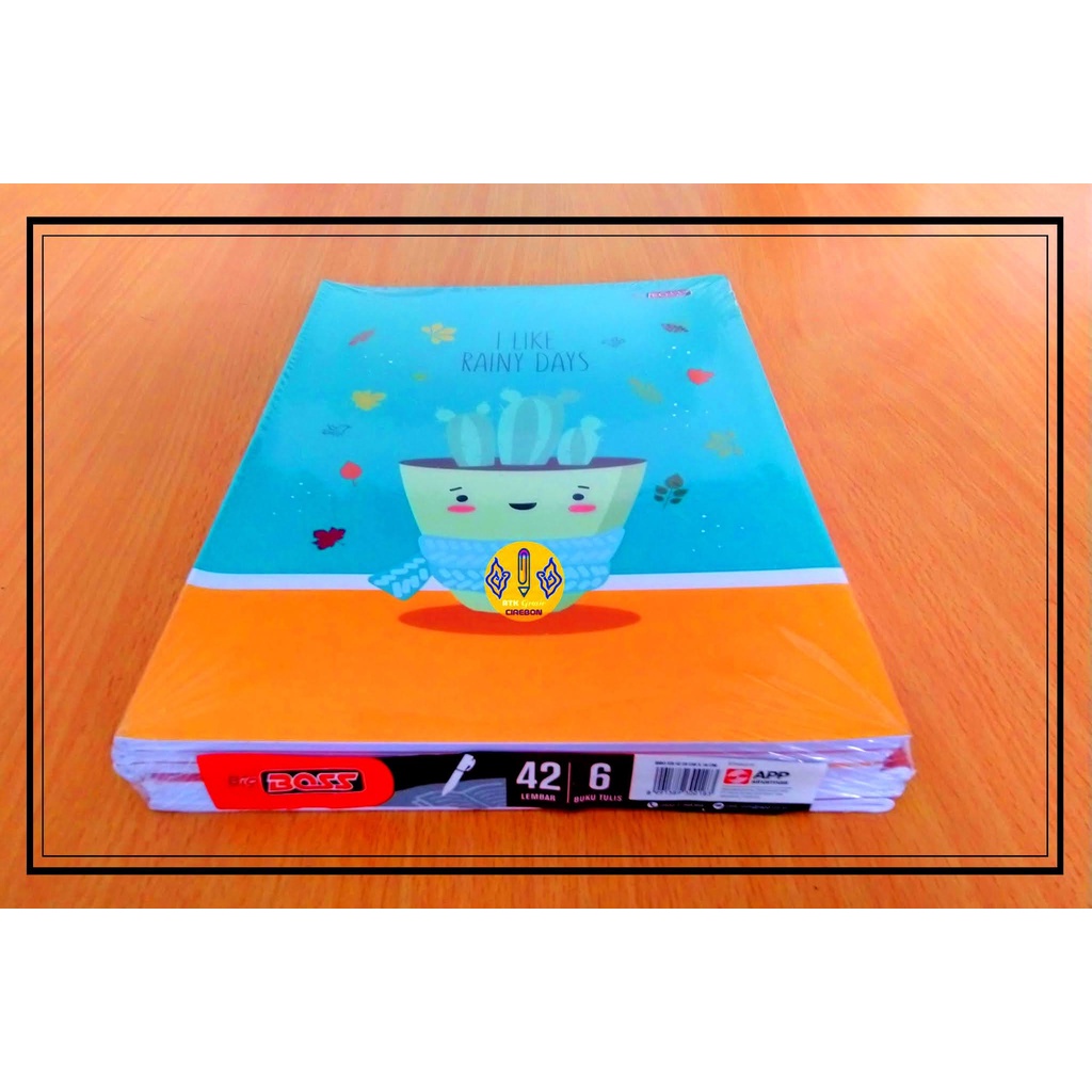 

HJK Buku Tulis Big Boss 42 Lembar ( 1 Pack / 6 Buku)