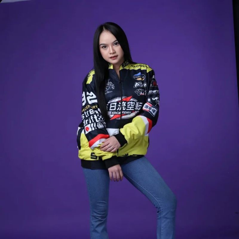 Varsity Nascar Jacket XFINITY - Jaket baseball varsity Nascar Pria Premium - jaket bomber