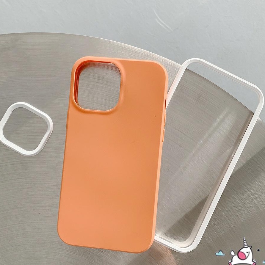 DUAL COLOR CASE - SOFTCASE FULLCOVER FOR IPH TERLENGKAP DAN TERMURAH