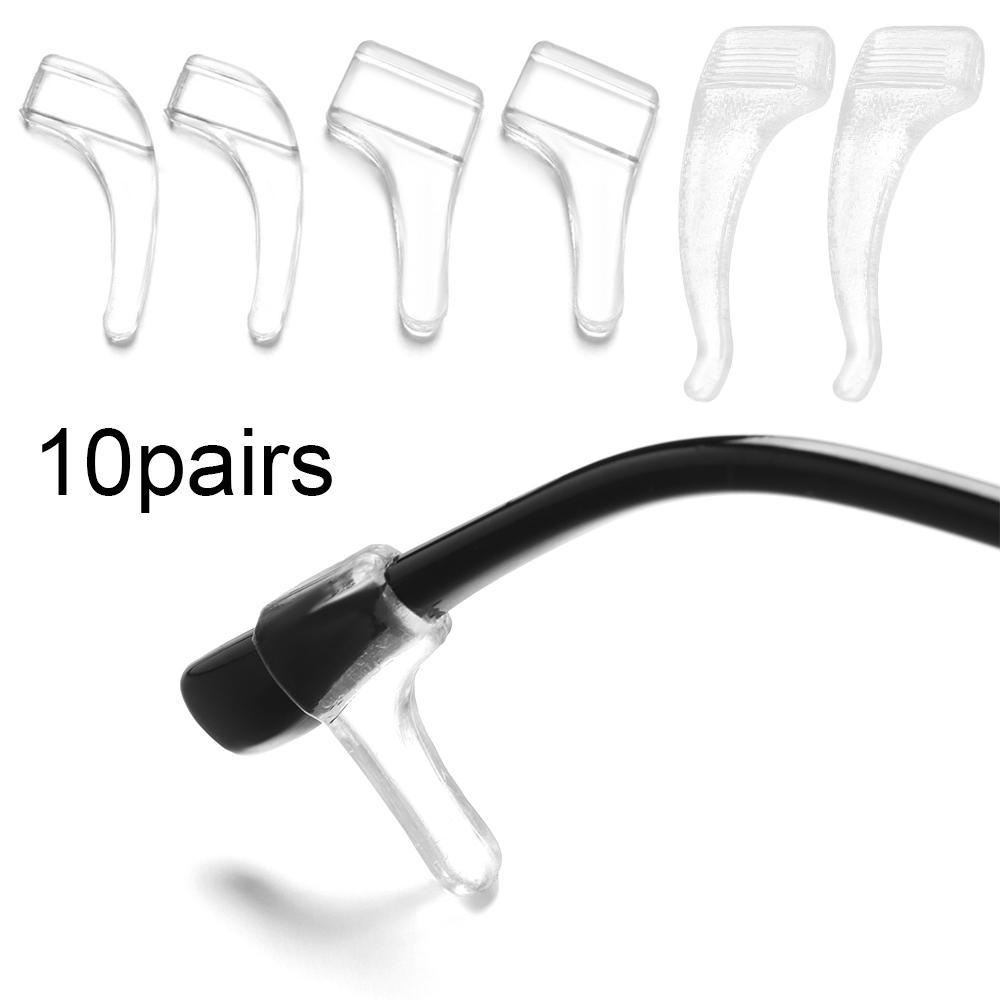 R-flower 10pasang Ear Hooks Grip Aksesoris Kaca Holder Eyeglasses Silikon