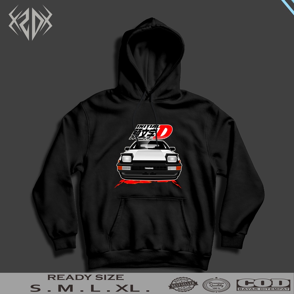 JAKET HODDIE AE 86 TAKUMI INITIAL D SERIES / HOODIE PRIA / JAKET PRIA / HOODIE KEREN