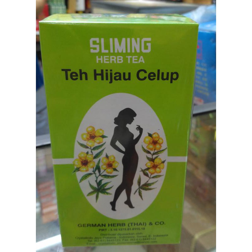 Slimming Herb Tea / Teh Hijau Celup Slimming Teh Herbal Langsing Diet