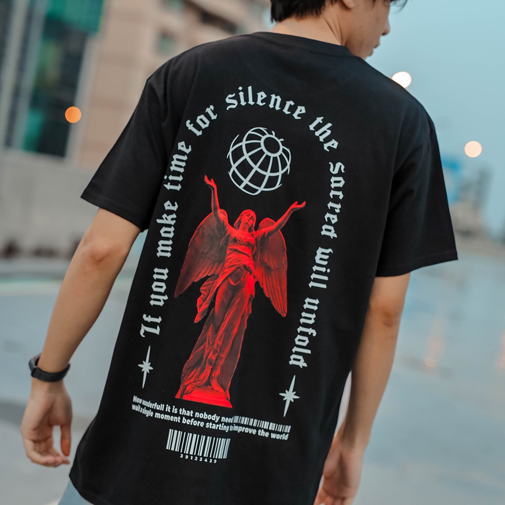 Kaos Distro FOR SILENCE  New States Apparel Premium Cotton 24s