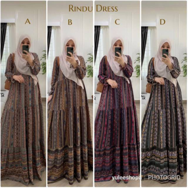 RINDU DRESS by DLOVERA D'LOVERA D LOVERAl