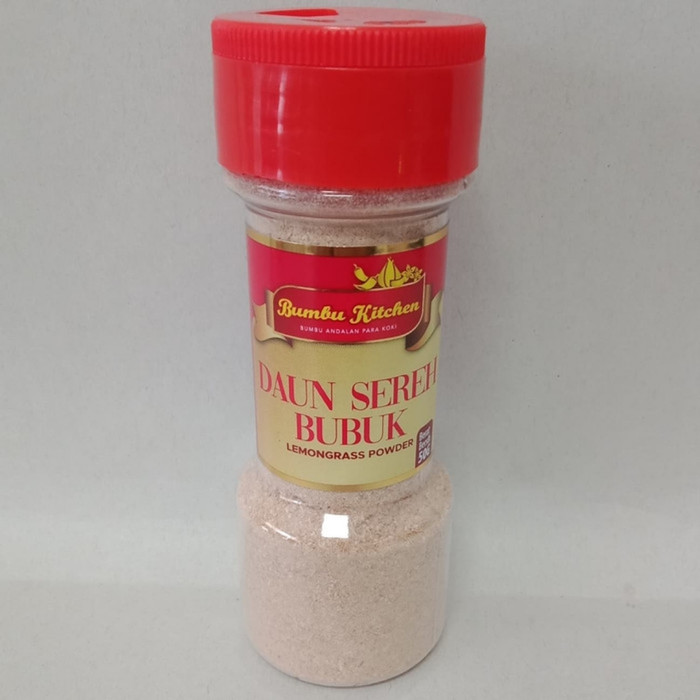 

Bumbu Kitchen Lemongrass Powder 50gr Herb Daun Sereh Bubuk