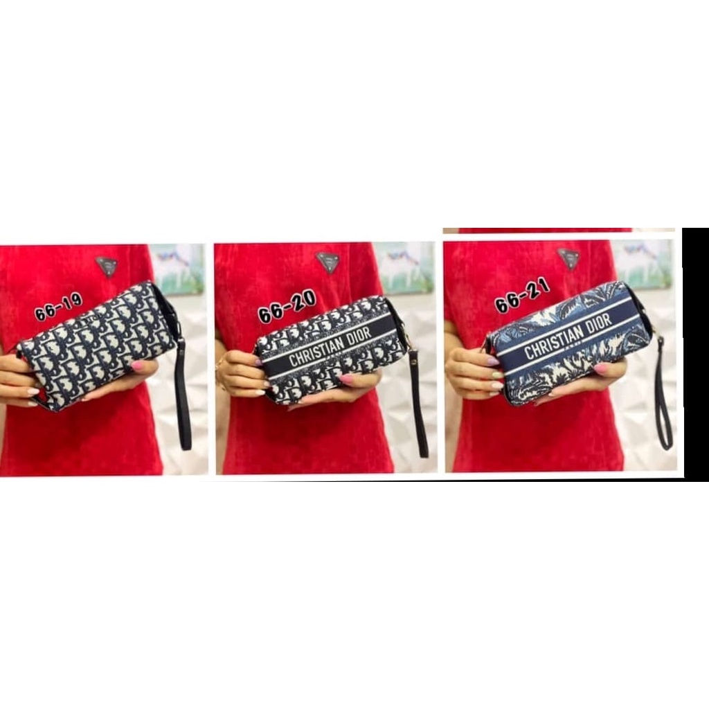 Terbaru Clutch Tabung Dior Mirror Premium Pouch Pria/Wanita Limited Edition Mirror Quality