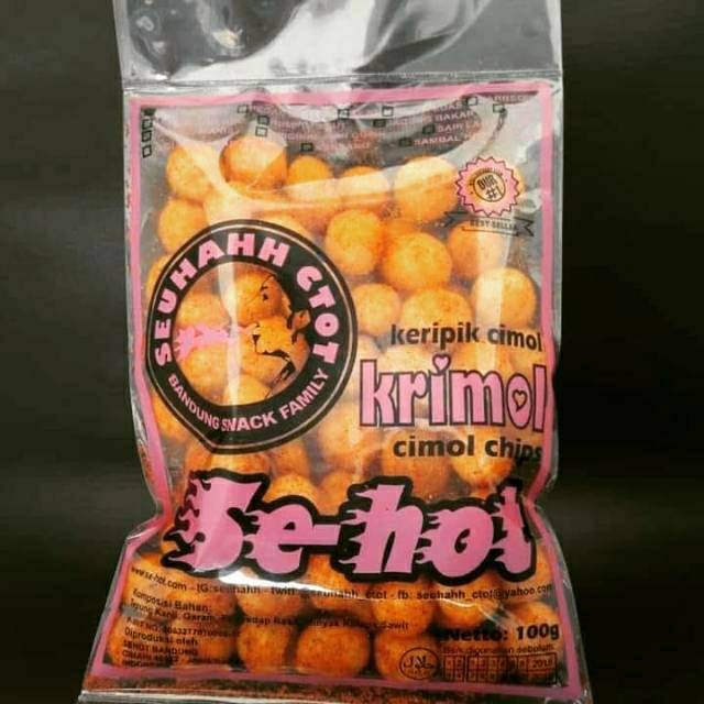 

Kripik cimol pedaasny nampol