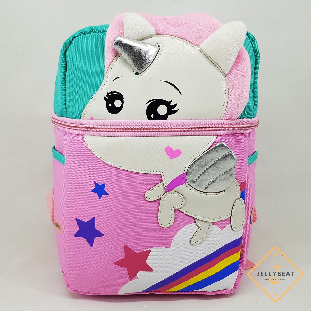TAS BONEKA 3D 3IN1 UNICORN