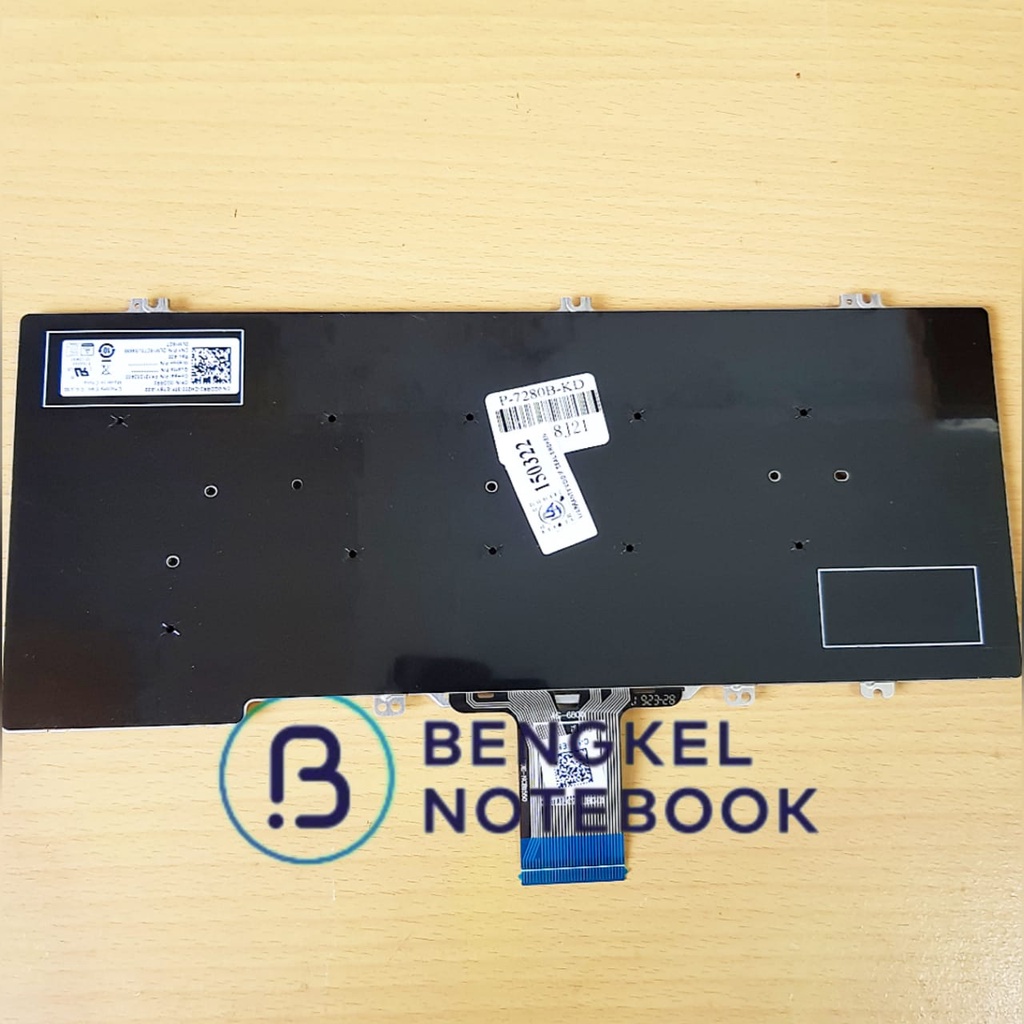 Keyboard Dell Latitude 5280 5288 5289 5290 7280 7289 7290 7390 lebih panjang