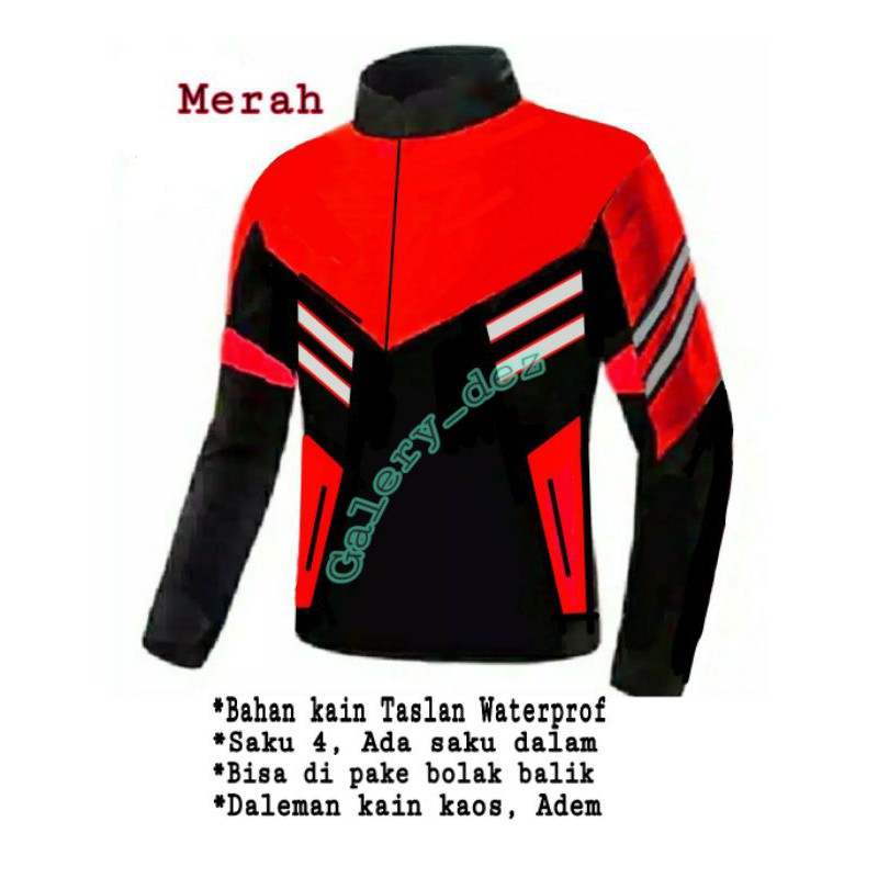 Jaket motor touring anti air