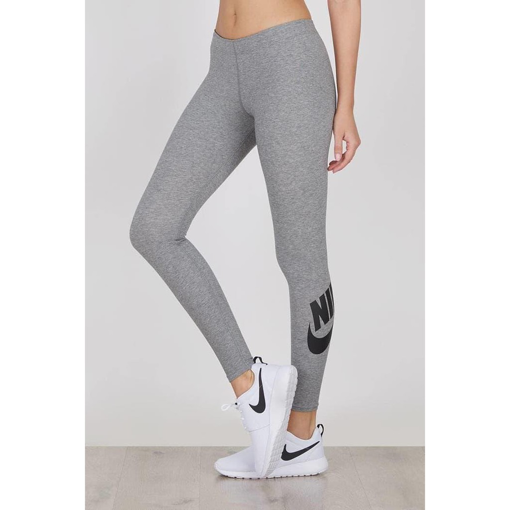 grey nike sports leggings