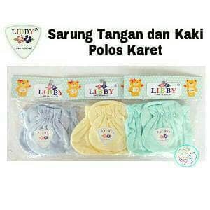 LIBBY SARUNG TANGAN KAKI POLOS WARNA/Libby Srtk