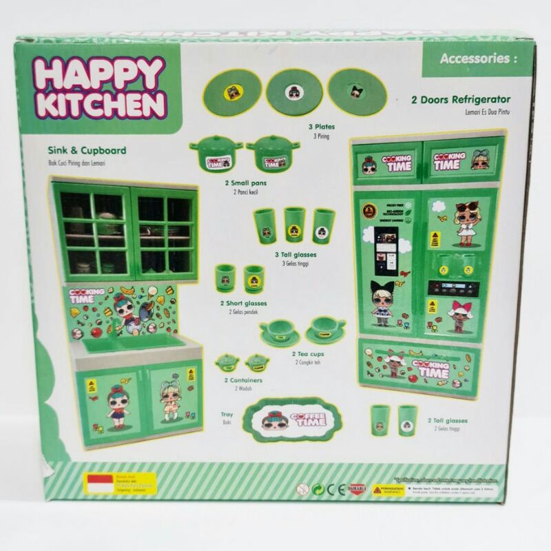 ( BISA COD ) Mainan Masak Masakan Dapur Happy Kitchen / Hello Kitty / LOL