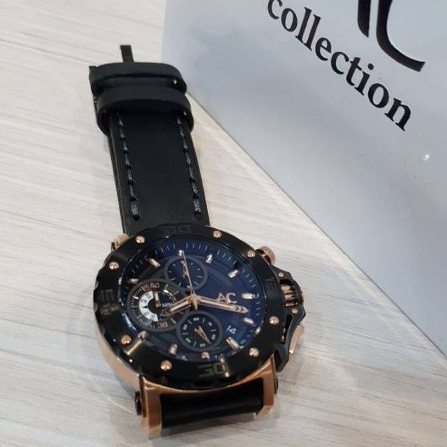 Alexandre Christie AC9205 MC Leather Black Original