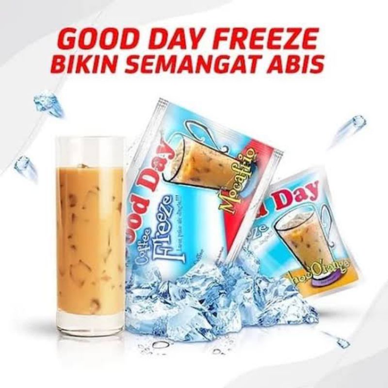 Kopi Good Day Freezer Mocafrio Coffee renceng ( 10pcs x 30gr )