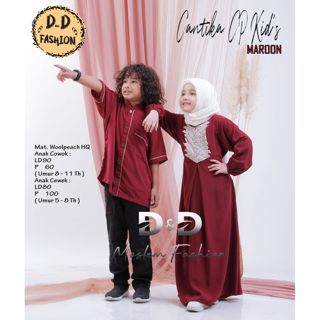 CANTIKA BAJU COUPLE ANAK/BAJU KEMBARAN COWOK CEWEK/CANTIKA COUPLE KIDS