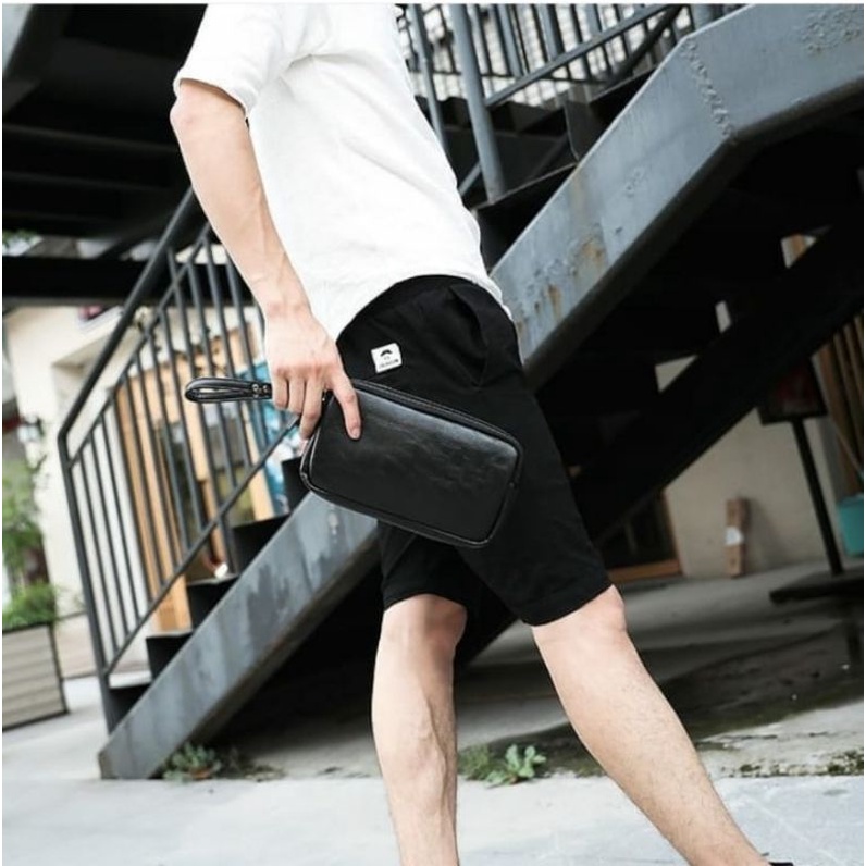 Clutch Bag - Tas tangan Kasual Kulit pria - Handbag