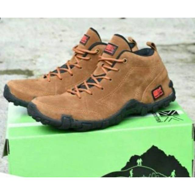  Sepatu  Outdoor  Pria Karrimor Karimor Coklat Tan Tracking 