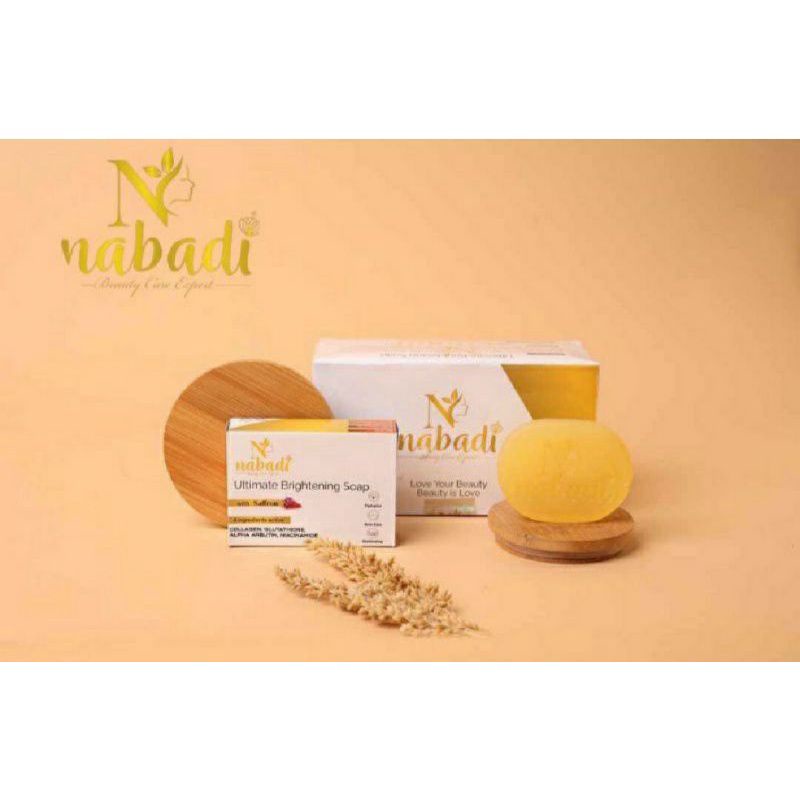 (BAYAR DITEMPAT) GRATIS SPON WAJAH DAN JARING NABADI ULTIMATE BRIGHTENING SOAP SABUN NABADI PROMO NA