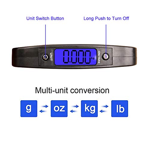 Timbangan Gantung Sabuk [B] Digital Koper Tas Bagasi Luggage Scale