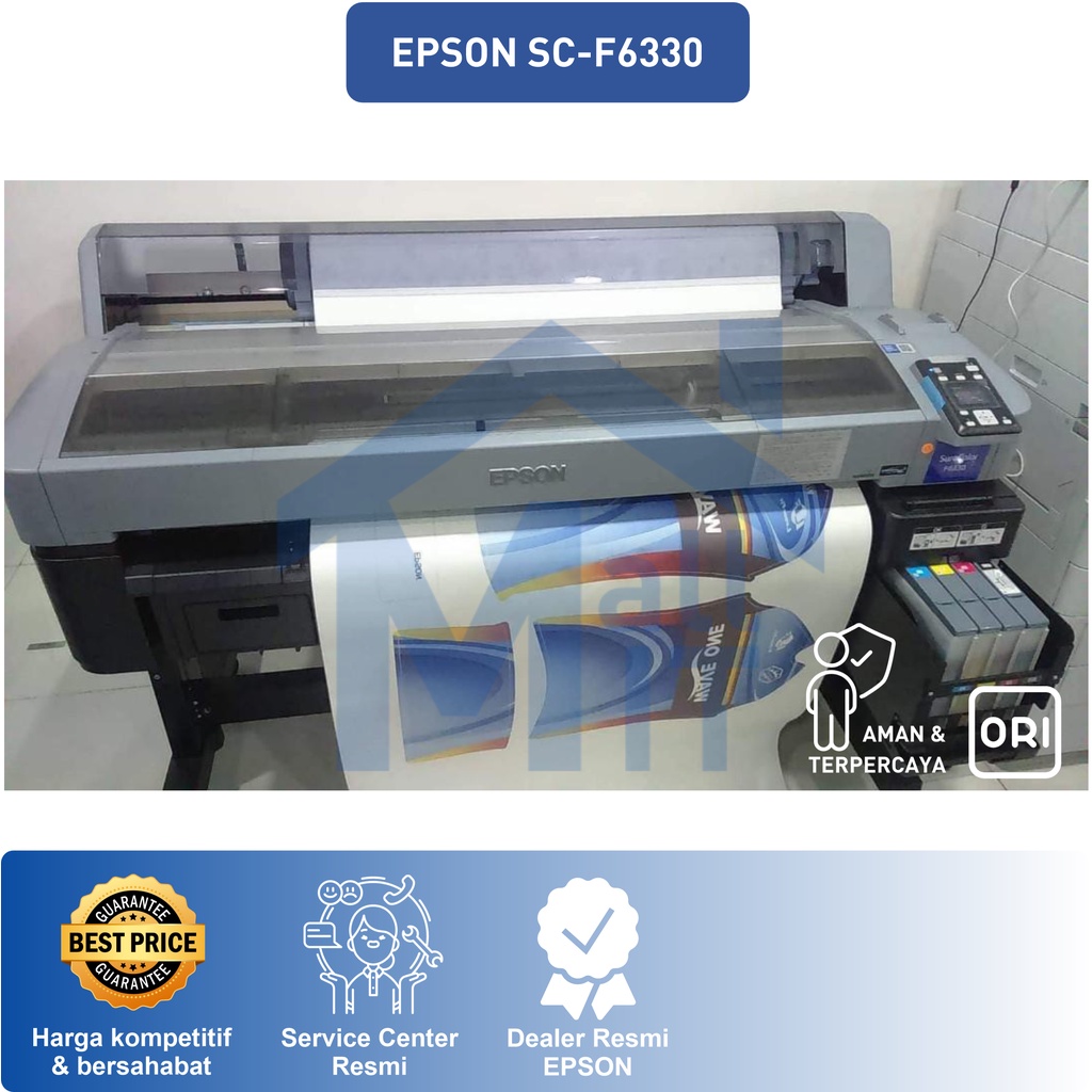 PRINTER EPSON SUBLIMASI SURECOLOR SC-F6330 SC F6330 44INCI BAJU MUG