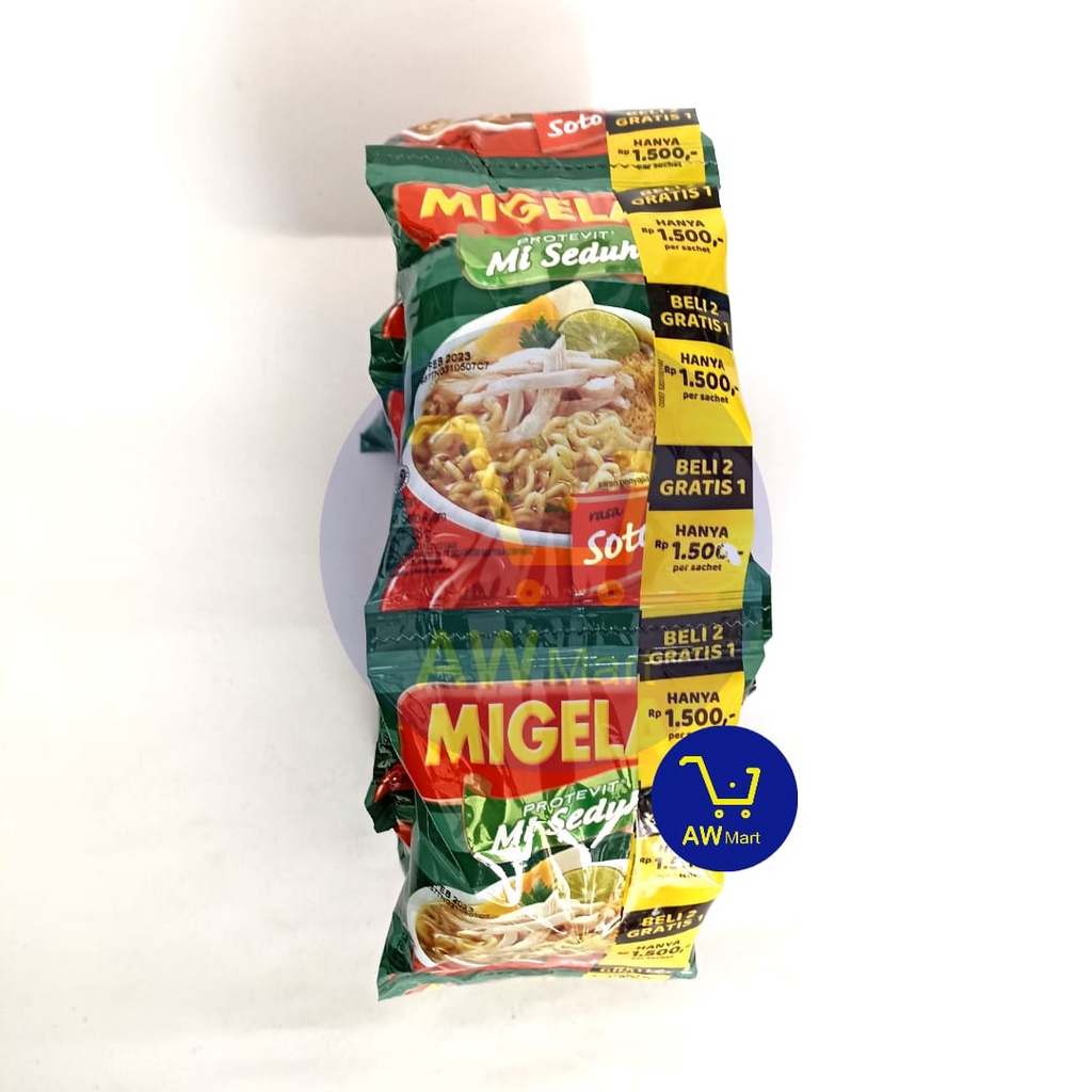 MIGELAS RENCENG ISI 1 SACHET X 28GR - ALL VARIAN [BELI 10 SACHET GRATIS 1 SACHET = 11 SACHET TOTAL]