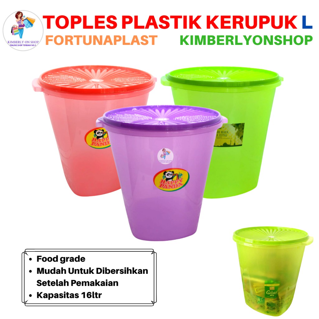 Kimberlyonshop Toples Sealware Tempat Makan Plastik Batik L Fortunaplast