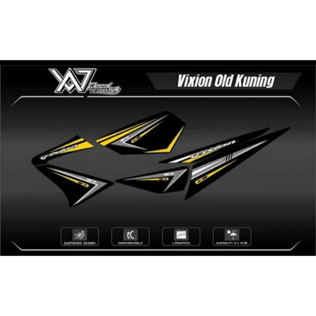 STRIPING STIKER VIXION OLD DESAIN CUSTOM