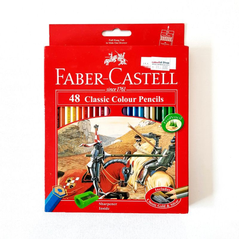 Pensil Warna Faber Castell Classic 36 &amp; 48 Warna