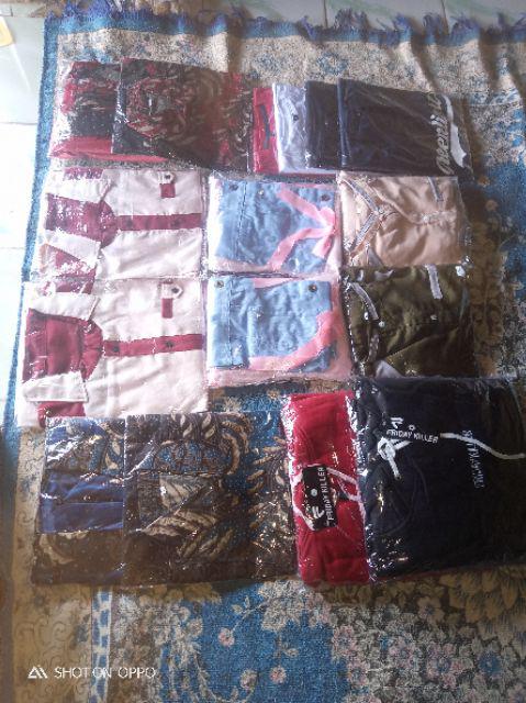 Shopashop Solo Batik Couple Fandita Gamis & Kemeja Pendek