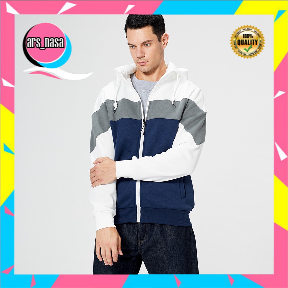 Sweater Pria 2021      Ukuran Besar Warna  Sesuai  Cardigan Sweater Pemuda Longgar Pria Kont