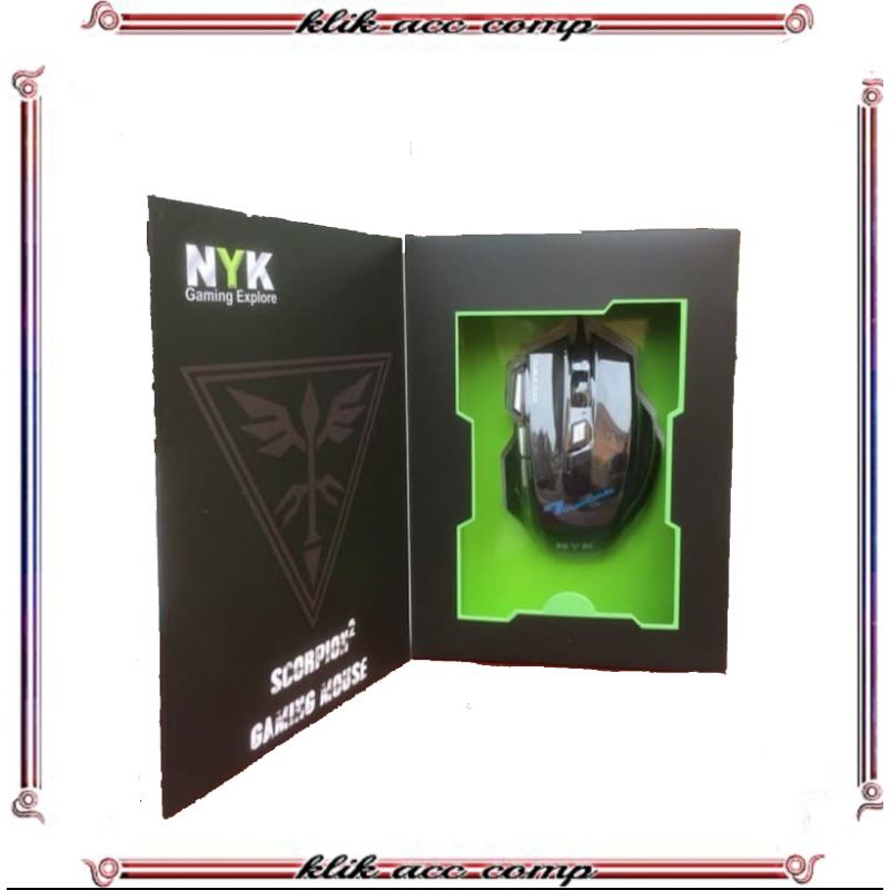 Mouse Gaming NYK G07 Gaming Mouse Turbo Fire / Mouse Gaming NYK G07 G 07 Gaming Mouse Nemesis RGB