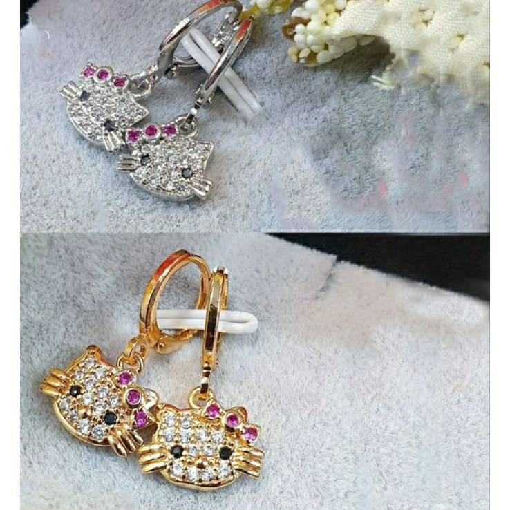 Fourfashion Anting Anak Motif Boneka Anting HK Kitty 03